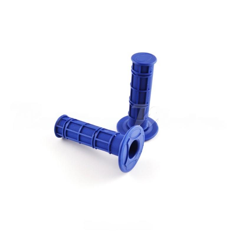 020225-123-6886 Грипсы SM-PARTS MX 1/2 Waffle ц. синий