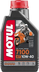 112121 Мотор/масло MOTUL 7100 4T SAE 10W40 (1 л.)