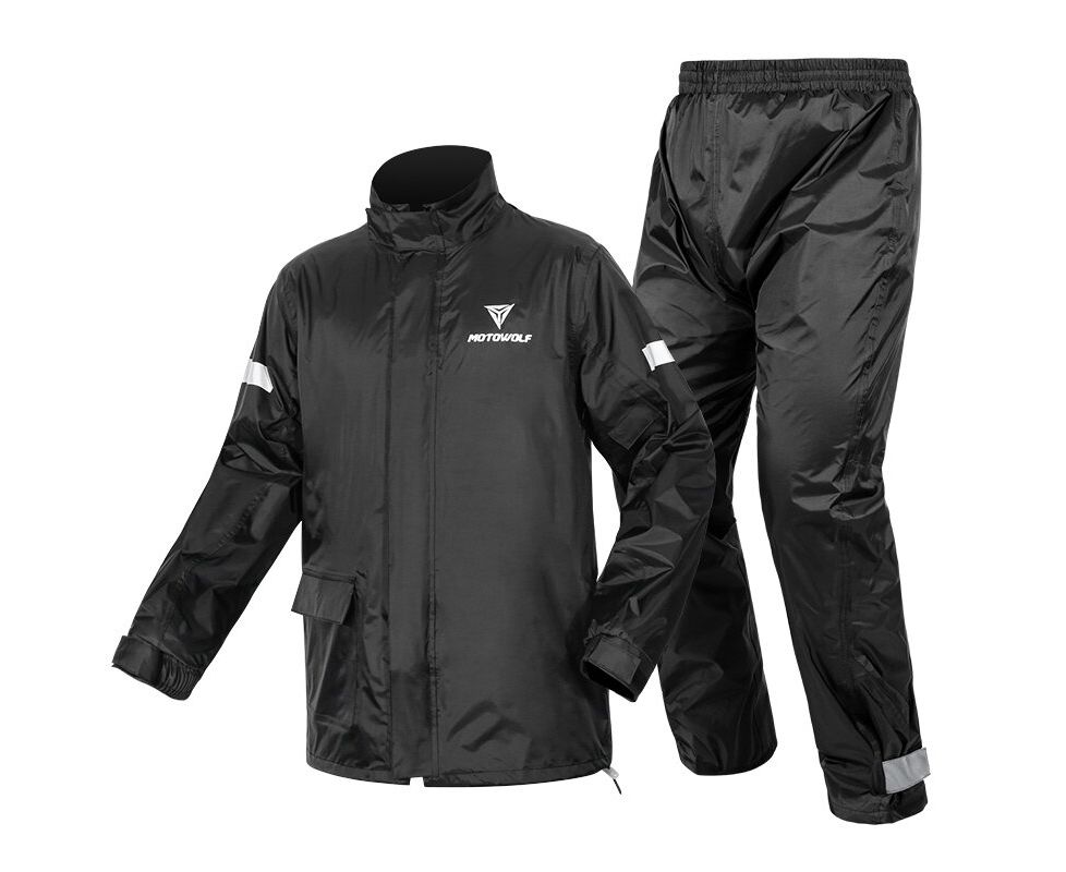 Дождевик MOTOWOLF MW-003 р.XL ц.черный