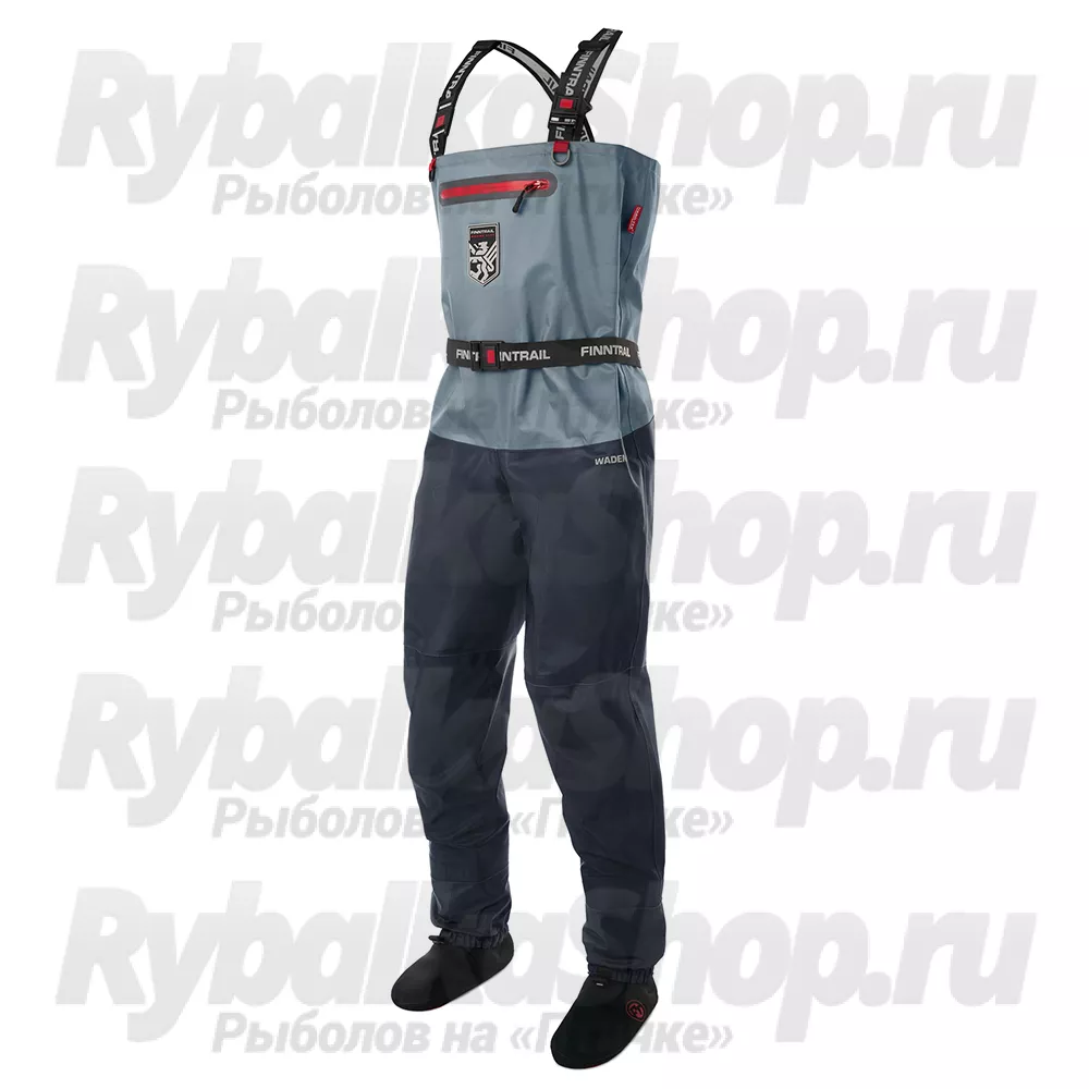 1524Grey-L Вейдерсы мужские Wademan 1524 Grey L