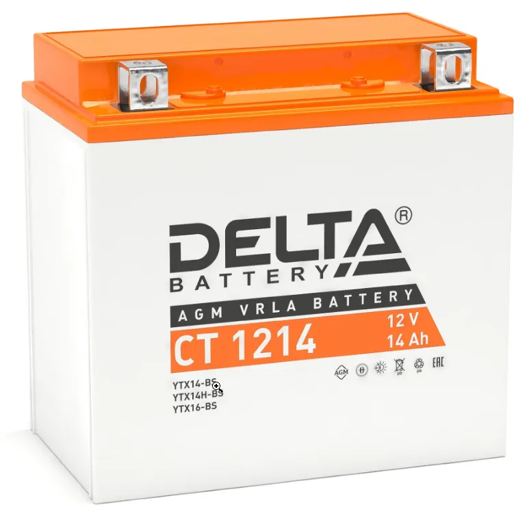 АКБ Delta CT 1214 14А/ч