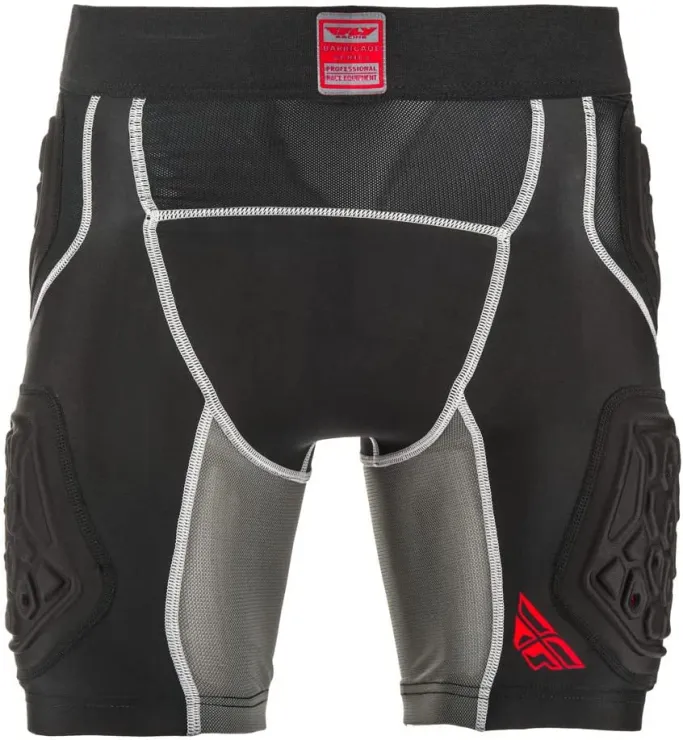 140126-696-7595 Шорты защитные (р-р L), ц. черный FLY RACING BARRICADE COMPRESSION
