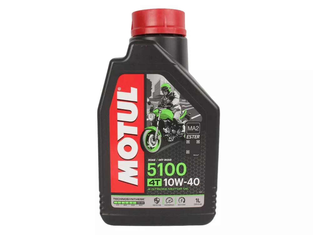 112124 Мотор/масло MOTUL 5100 SAE 4Т 10w-40 (1.л) 