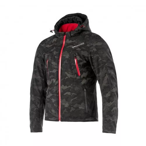 Куртка текстильная Panther (р-р XL) с зелеными вставками 