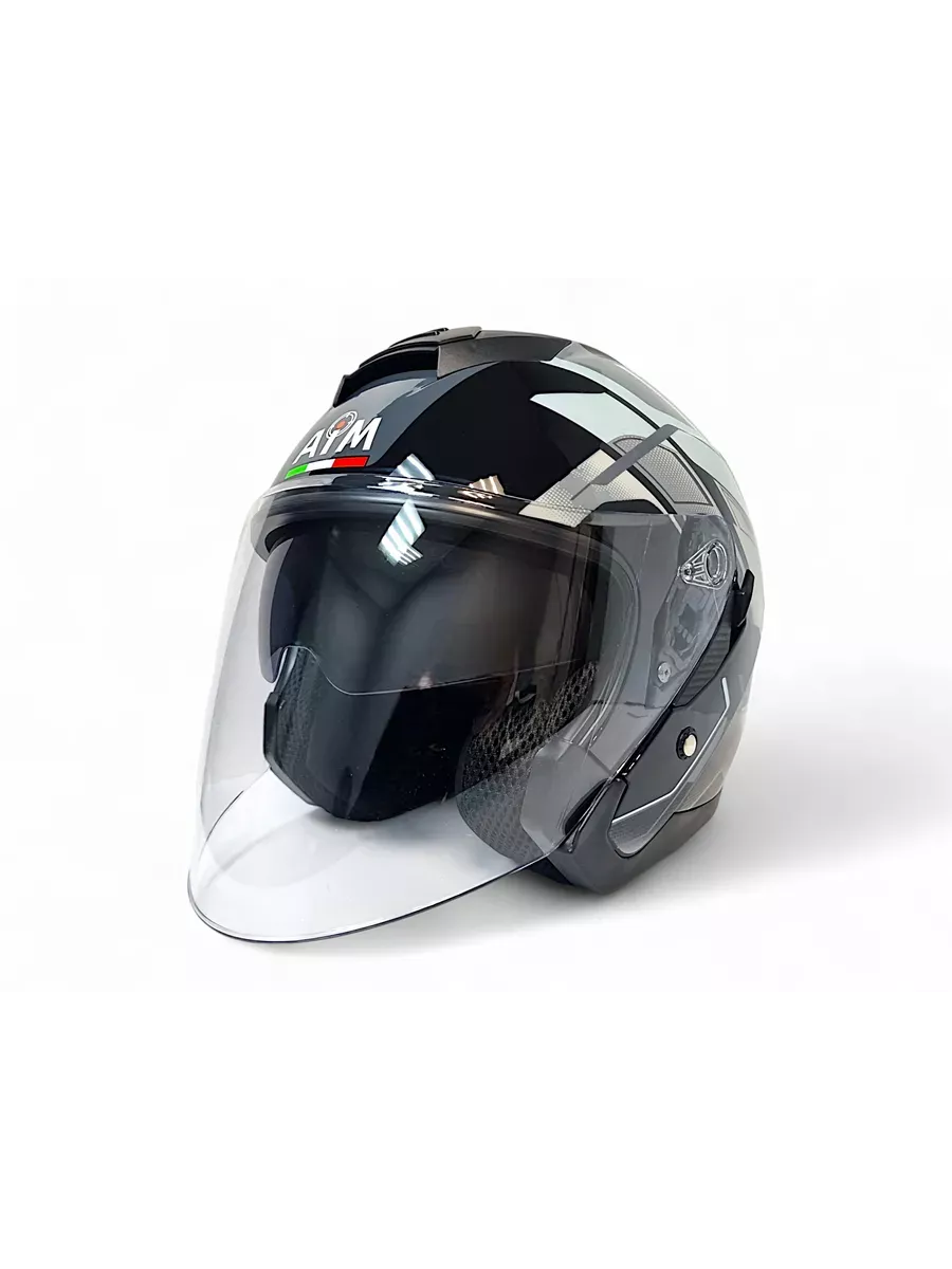 Шлем AiM JK526 Grey/Black, S