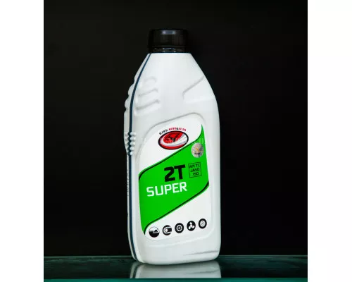 Масло моторное SUPER 2T API TC JASO 0.9L, пластик