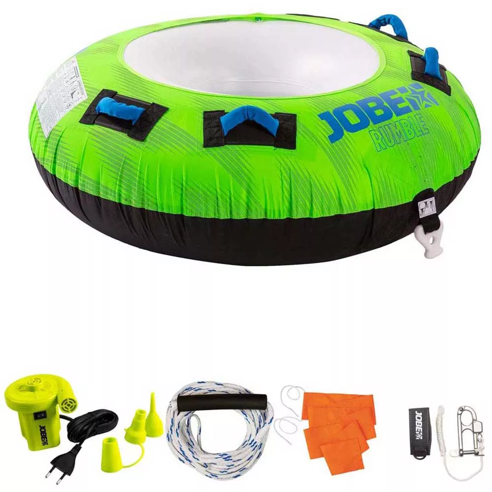  Надувная плюшка JOBE 22 Rumble Towable Package 1P Green STD