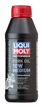 1506 LiquiMoly Синт.-ое масло д/вилок и амортиз Motorbike Fork Oil Medium 10W (0,5 л.)
