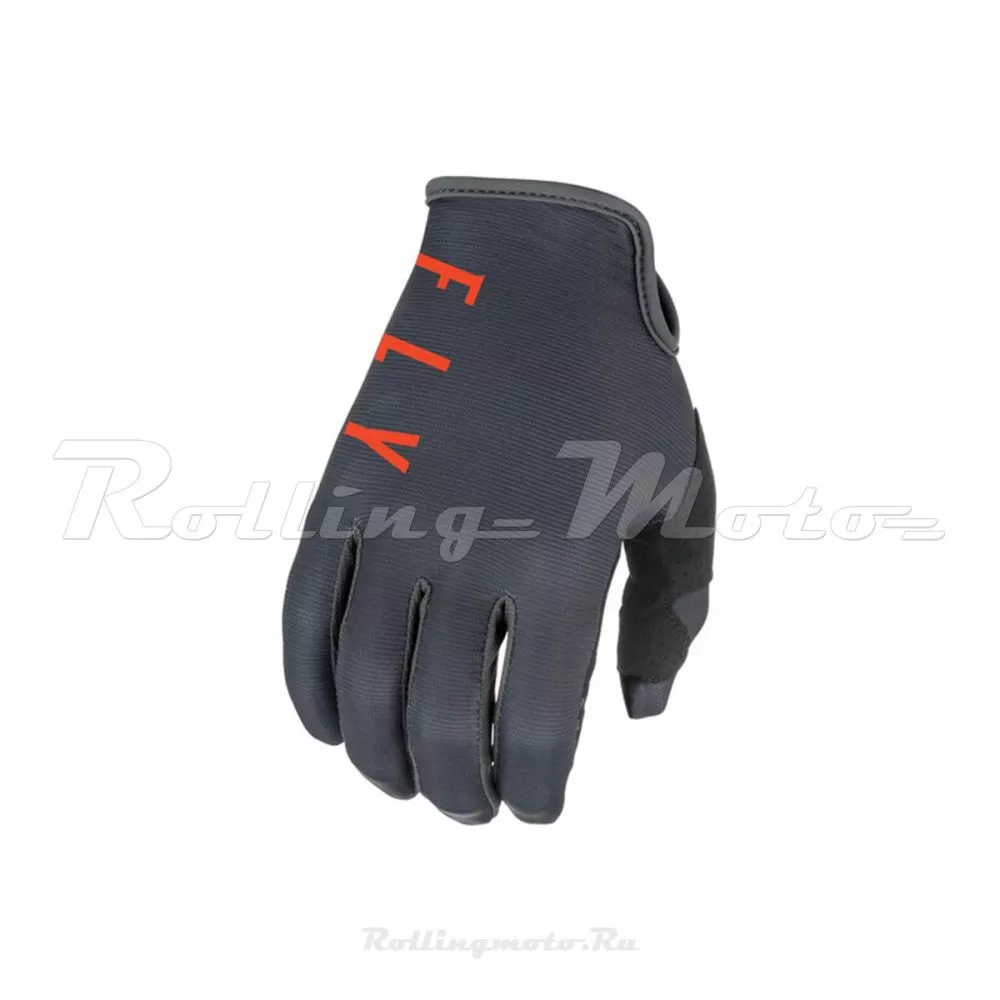 140126-884-2261 Перчатки FLY RACING LITE (р-р 12) серые/оранжевые/черные