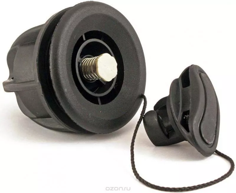  Клапан воздушный Борика черный (арт. 3386)