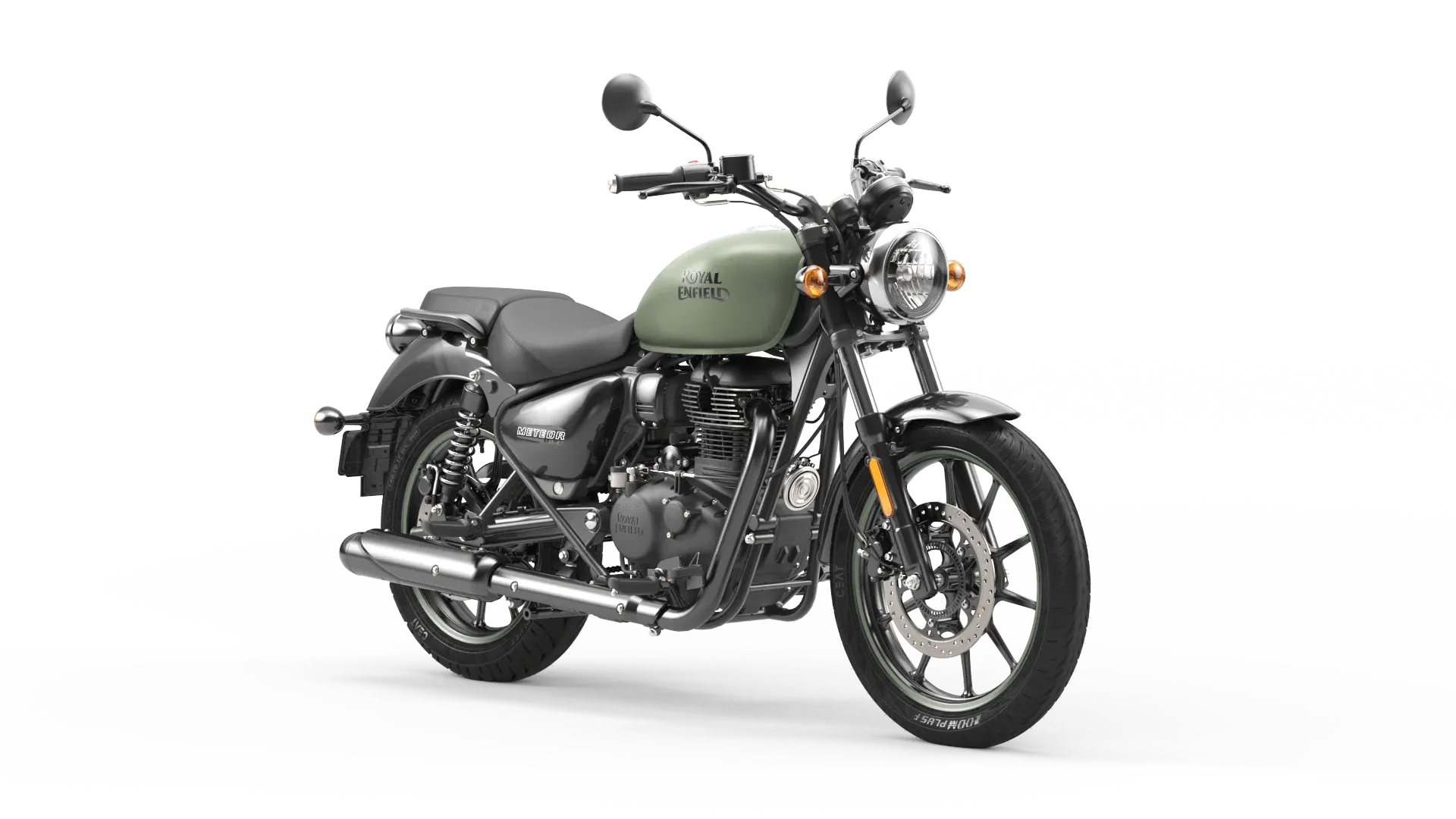 Мотоцикл Royal Enfield Meteor 350 Fireball Matt Green от мотосалона Мото-Тайм
