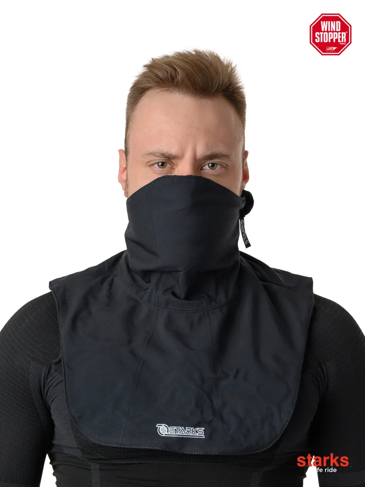 Ветрозащита шеи и груди Collar WS (р-р S/M) флис, ц. Черный