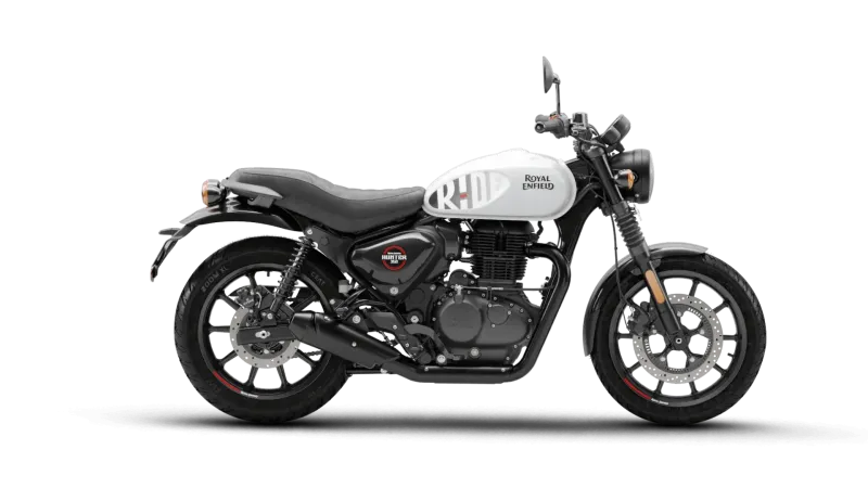 Мотоцикл Royal Enfield Hunter 350 Dapper White от мотосалона Мото-Тайм