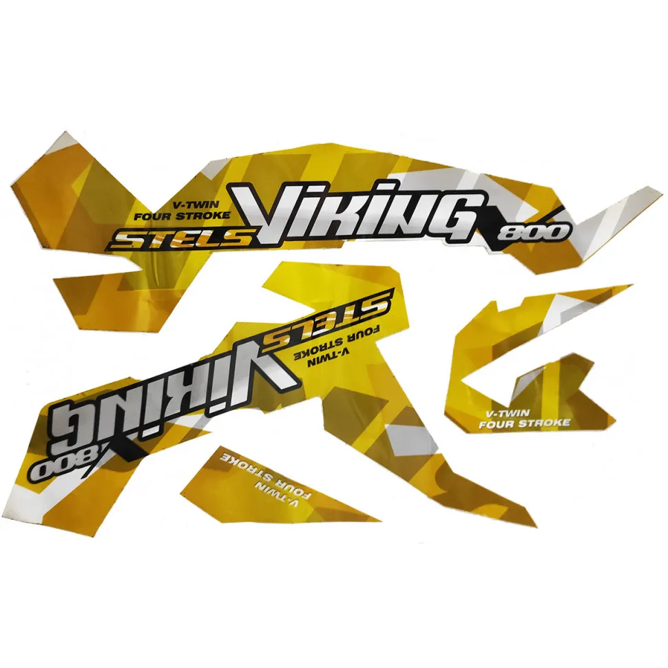 LU081643 Комплект декоративных наклеек VIKING V800 с ламинацией 