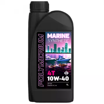 Моторное масло для водной техники POLYMERIUM MARINE 4T 10W-40 1L