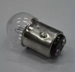 Лампа стоп сигнала G18 12V 18/5W цоколь2конт.прозр