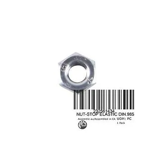 232561434 Гайка с внутренним диаметром 10 мм. для снегохода NUT-STOP ELASTIC DIN.985