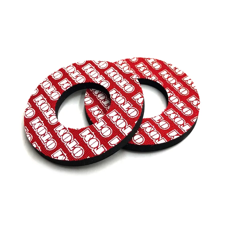 Донаты на грипсы ОТОМ (55x25x5mm) красные
