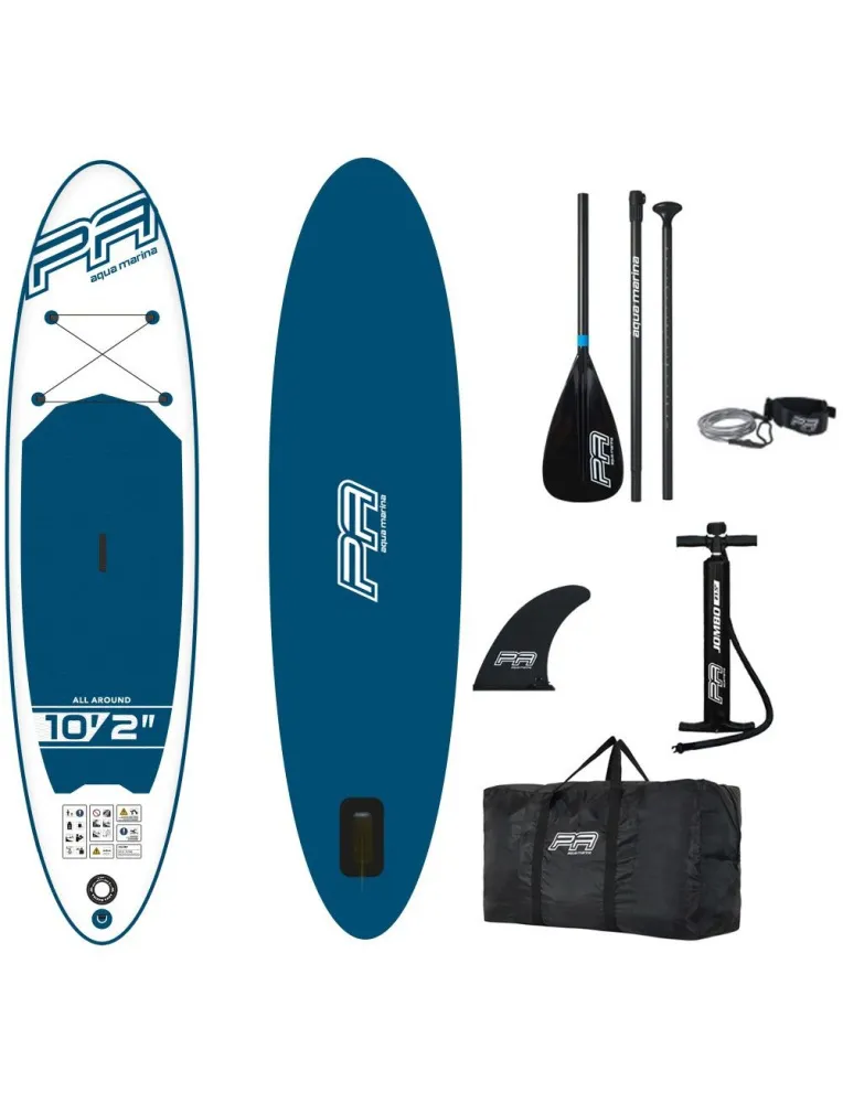  Доска надувная с веслом SUP Pure Air All-Round 10.2x6 S22