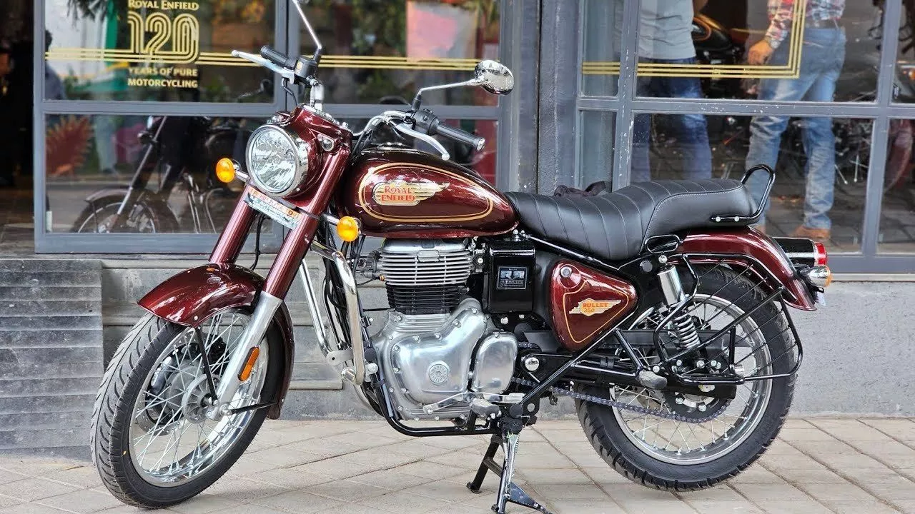 Мотоцикл Royal Enfield Bullet 350 Standard Maroon от мотосалона Мото-Тайм