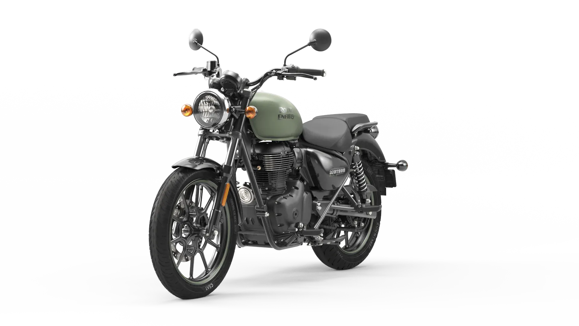 Мотоцикл Royal Enfield Meteor 350 Fireball Matt Green от мотосалона Мото-Тайм