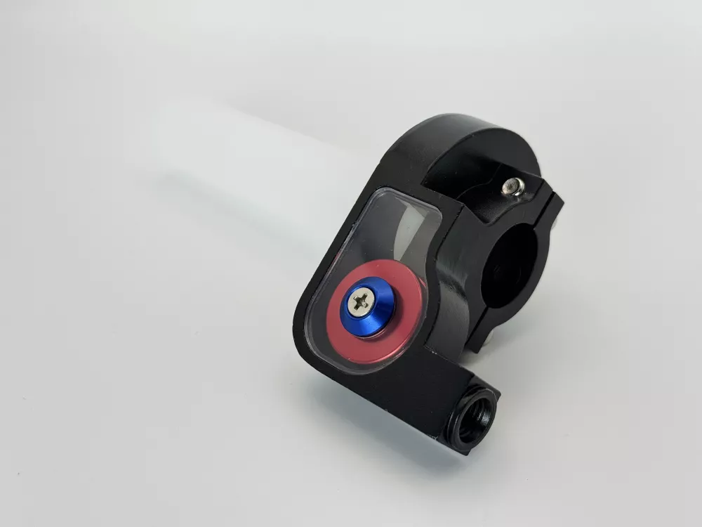 OTOM Ручка газа с роликом (короткоходная) Красная