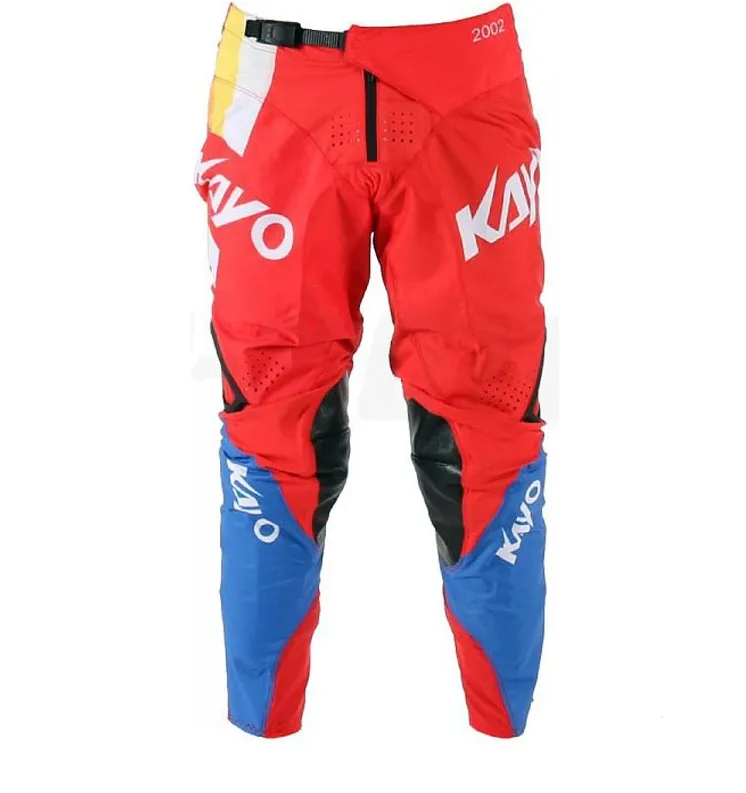 Брюки для мотокросса детс.KAYO p-p М сине/красн.