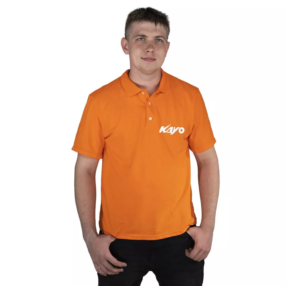 1560012-815-6756 Поло KAYO, ц. оранжевый (р-р M)