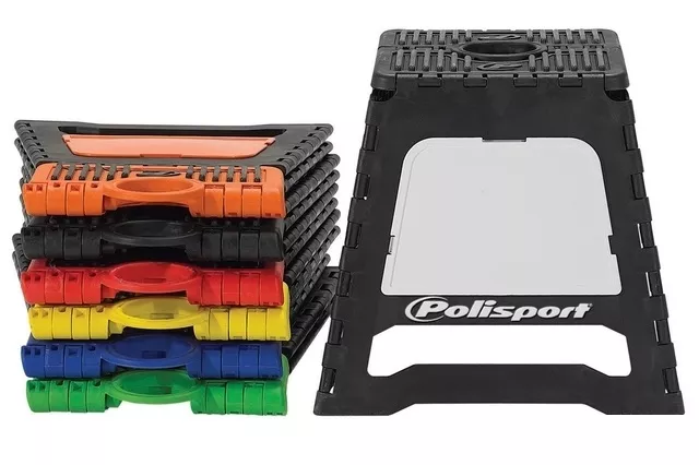 6200469-803-8868 Подставка для кроссового мотоцикла POLISPORT складная, ц. зеленый