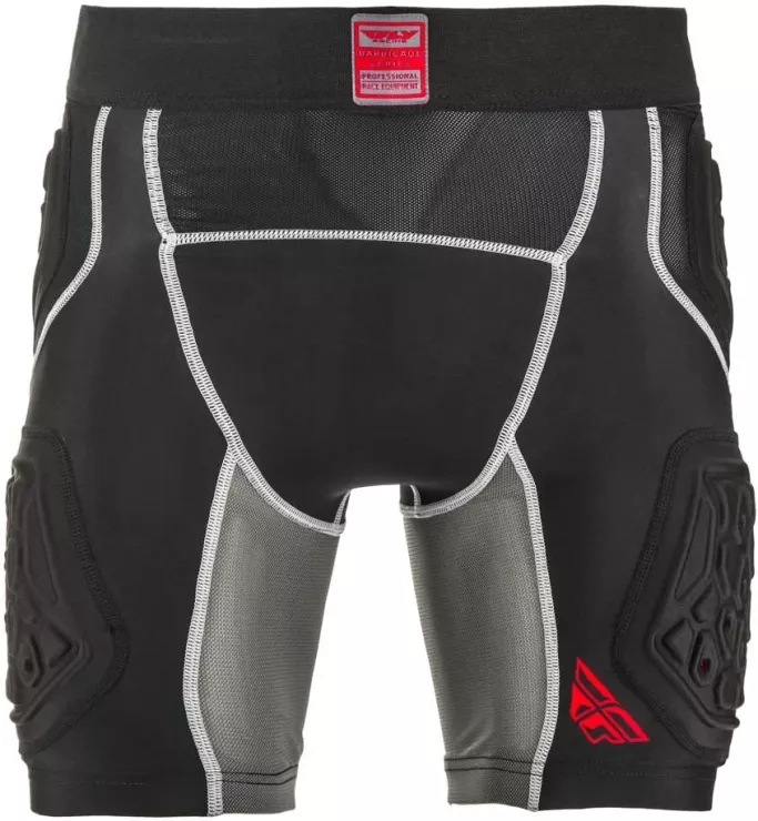 140126-696-7595 Шорты защитные (р-р L), ц. черный FLY RACING BARRICADE COMPRESSION