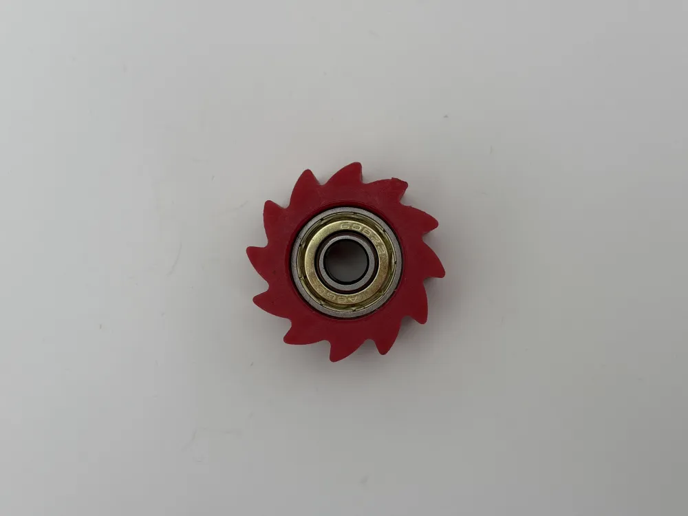 Ролик приводной цепи М8 красный ТИП2