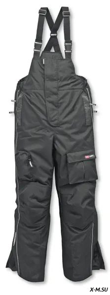 Полукомбинезон зимний ATV/снегоход VEGA SNOWMOBILE BIB (черный) р-р XL