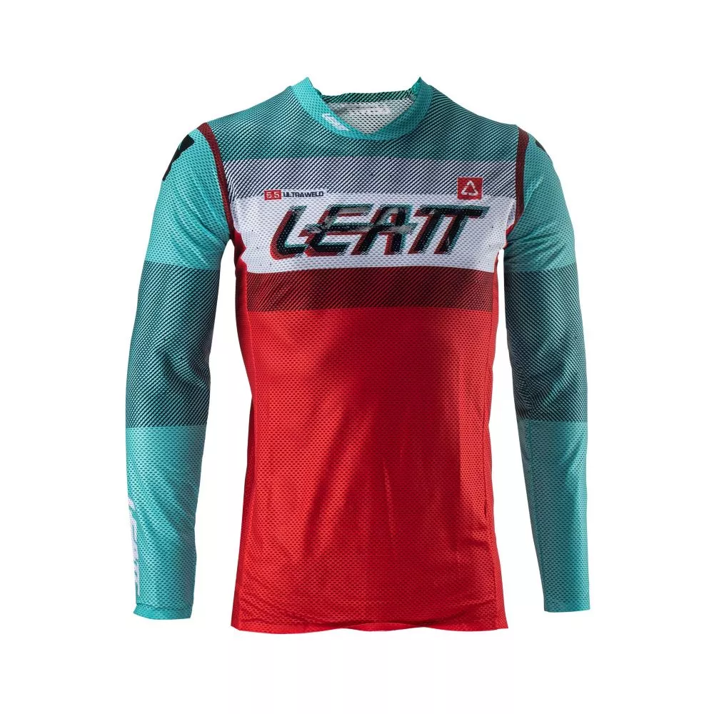 Мотоджерси Leatt Moto 5.5 UltraWeld Jersey, Tiger (р-р L) 5023030802