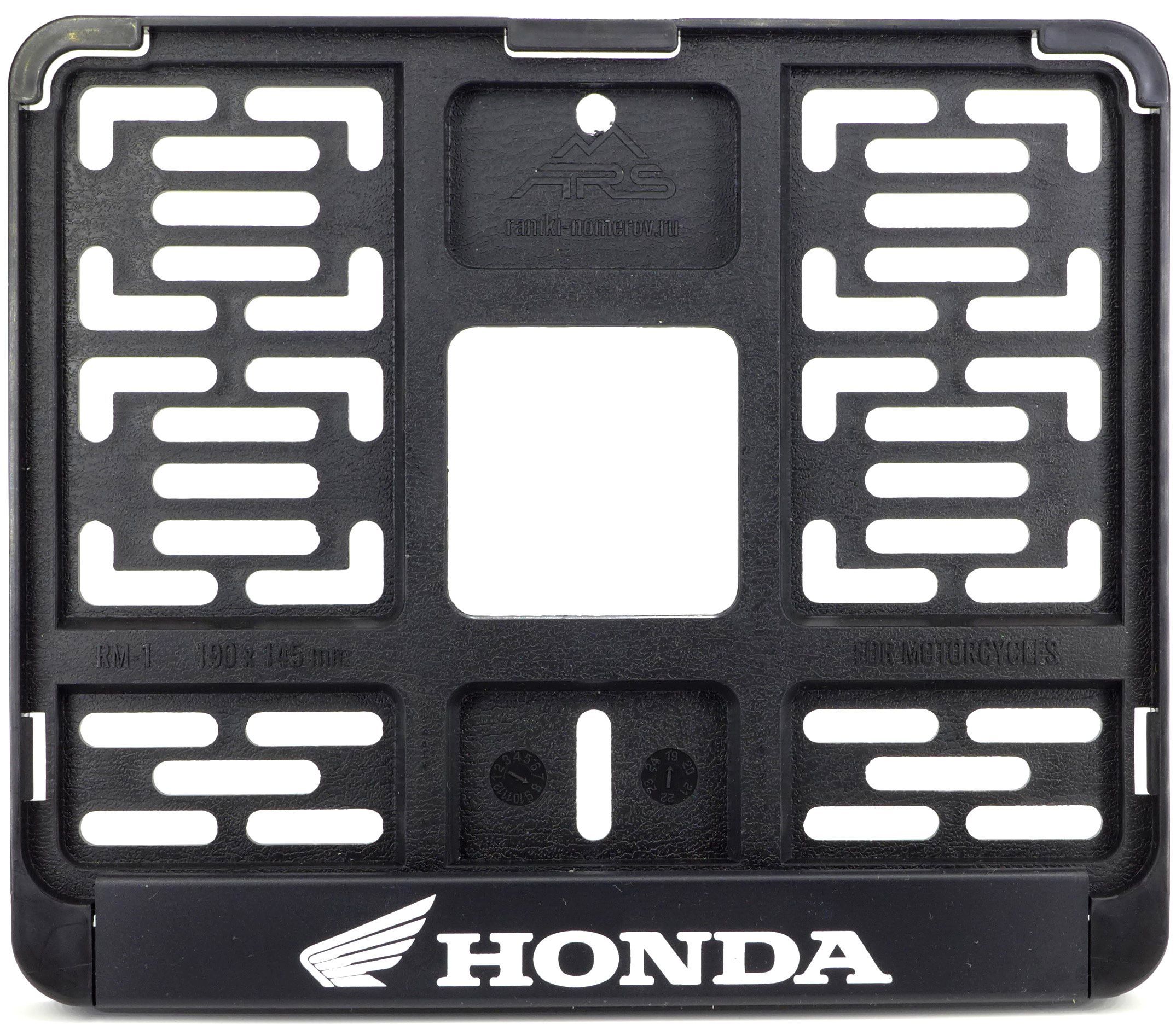 Рамка для номера мотоцикла нового образца HONDA