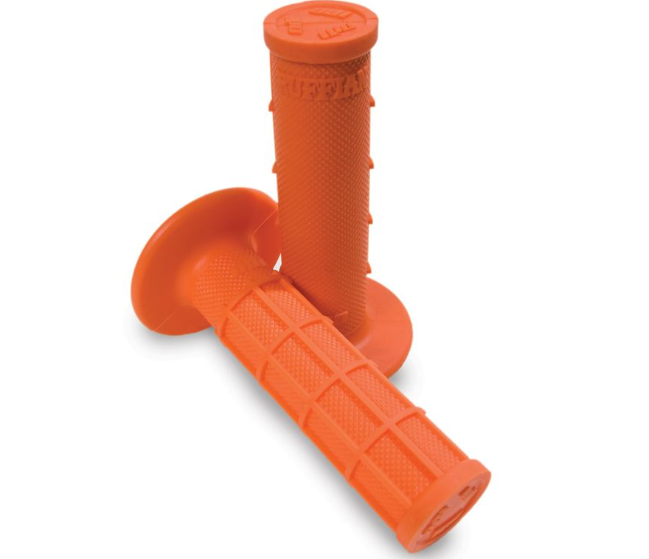 020225-123-7387 Грипсы SM-PARTS MX 1/2 Waffle ц. оранжевый