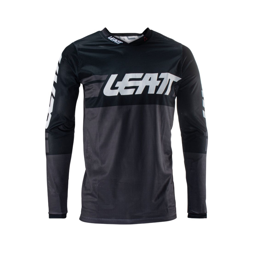 Мотоджерси Leatt Moto 4.5 X-Flow Jersey Black (р-р M) 5024080491