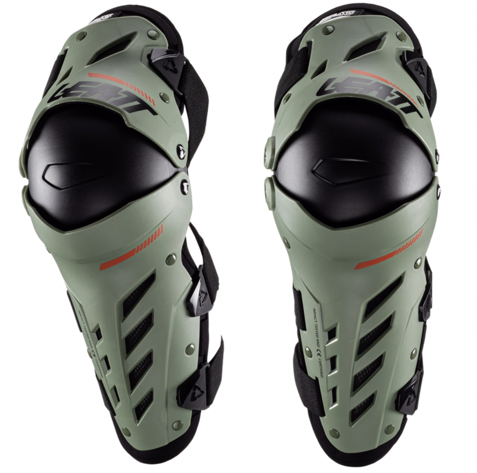 Наколенники Leatt Dual Axis Knee & Shin Guard, (р-р L/XL) Cactus (арт. 5022141241)