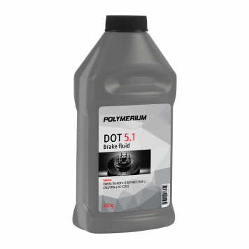 02705 Тормозная жидкость POLYMERIUM DOT 5.1 450g