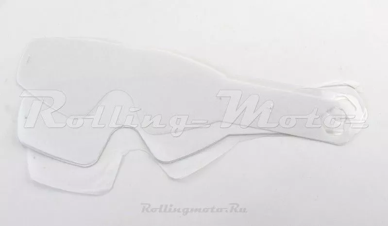 140126-604-9789 Комплект отрывных пленок на очки для мотокросса FLY RACING (10 штук)